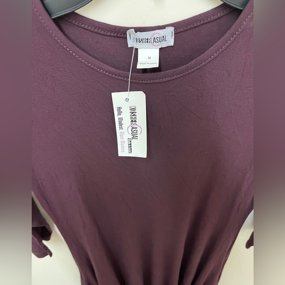 Trapeze Dress 3/4 sleeve with pockets - Picture 3 of 3